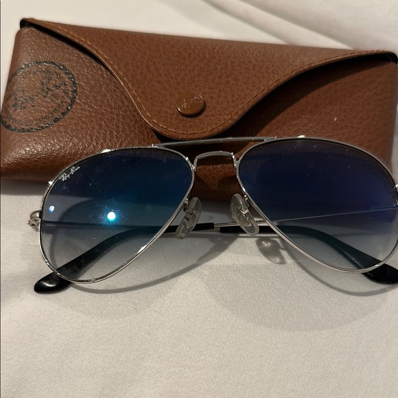 Ray-Ban Blue Aviator Sunglasses